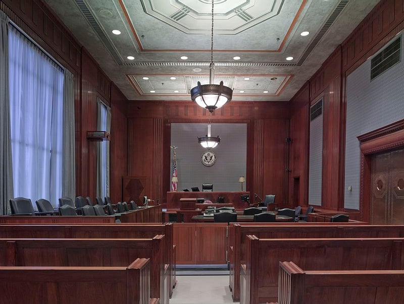 Courtroom drama in a celebrity legal case